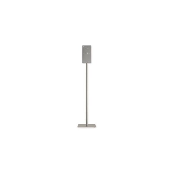 HON, HAND SANITIZER STATION, 12 X 16 X 54, SILVER